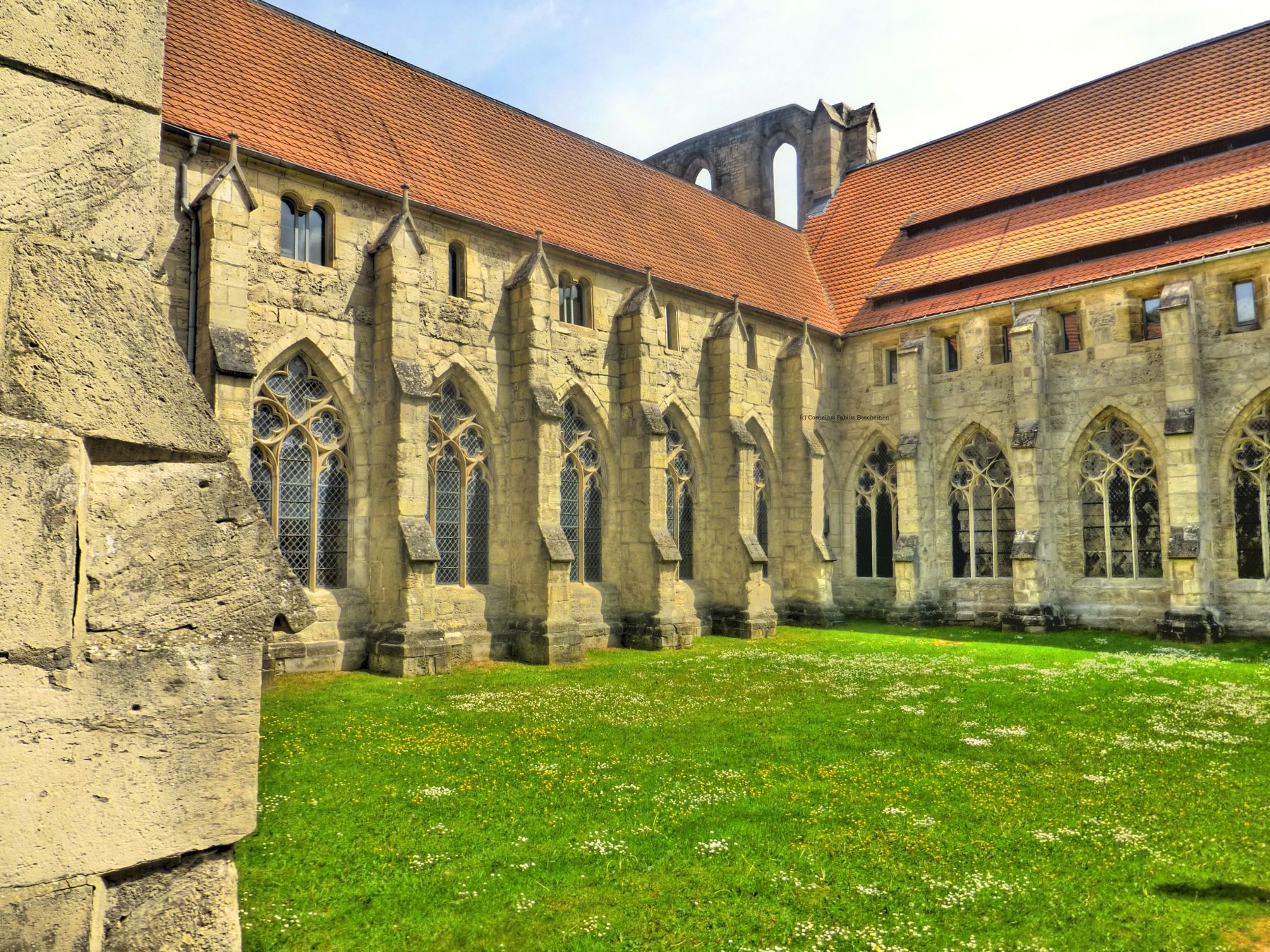 Innenhof des Klosters Walkenried