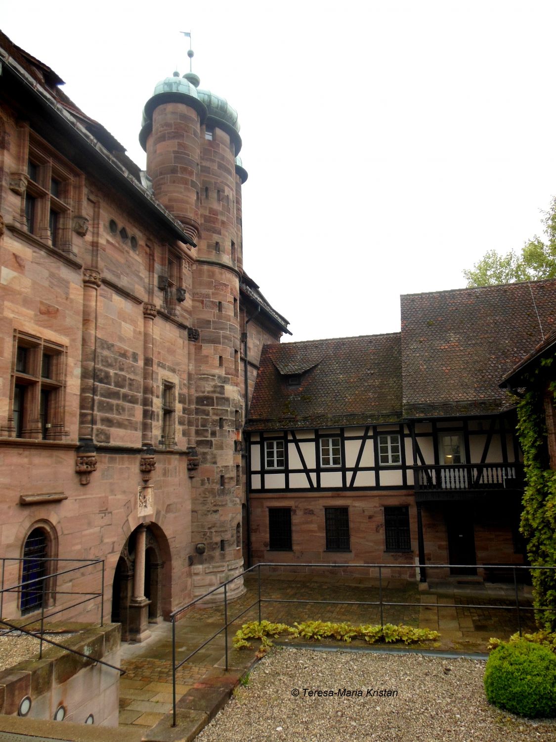 Innenhof, Tucherschloss Nürnberg