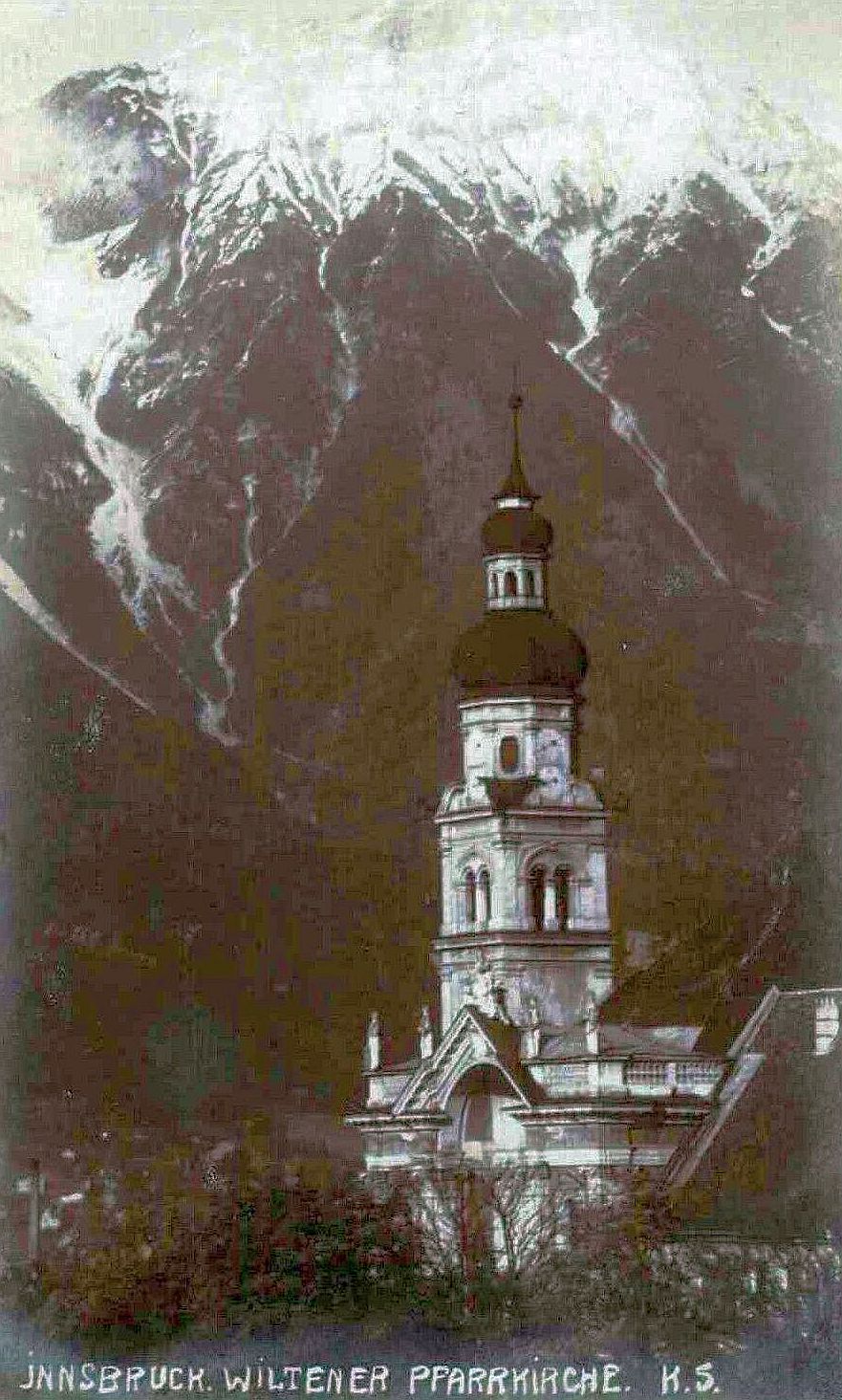 Innsbruck 1920 Wilten Pfarrkirche