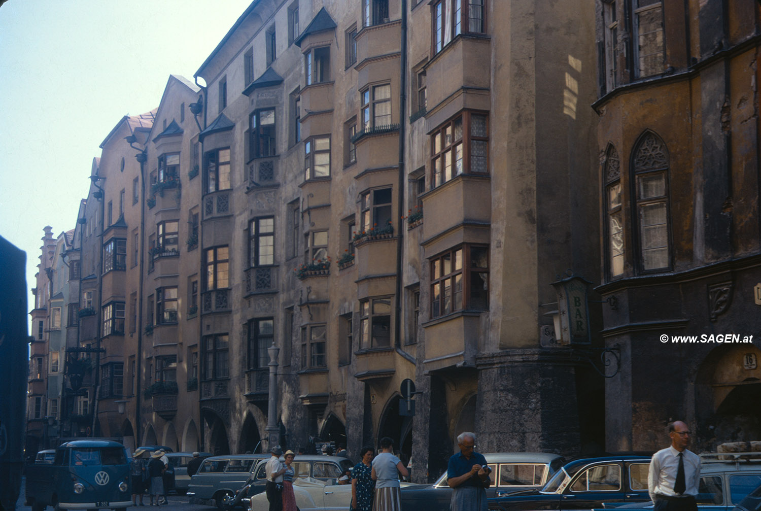 Innsbruck, Altstadt 1965