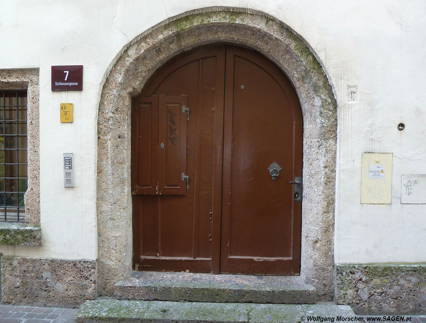 Innsbruck Altstadt Tür Torportal