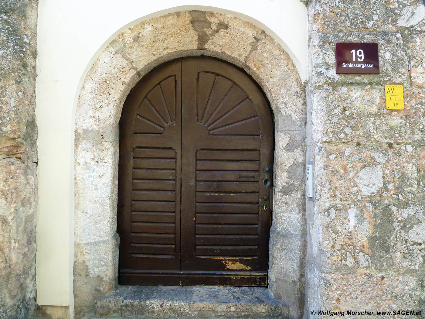 Innsbruck Altstadt Tür Torportal