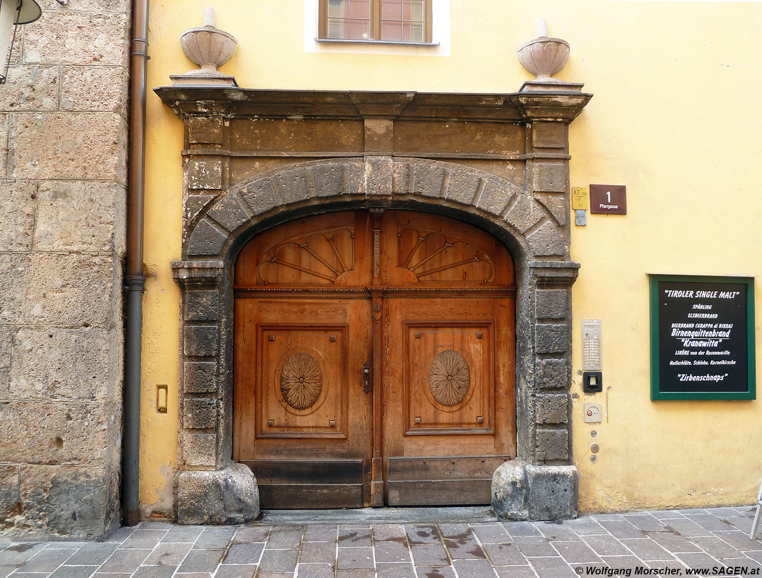 Innsbruck Altstadt Tür Torportal