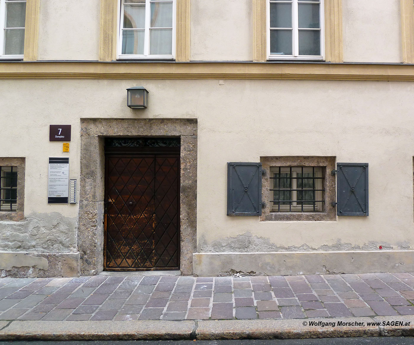 Innsbruck Altstadt Tür Torportal