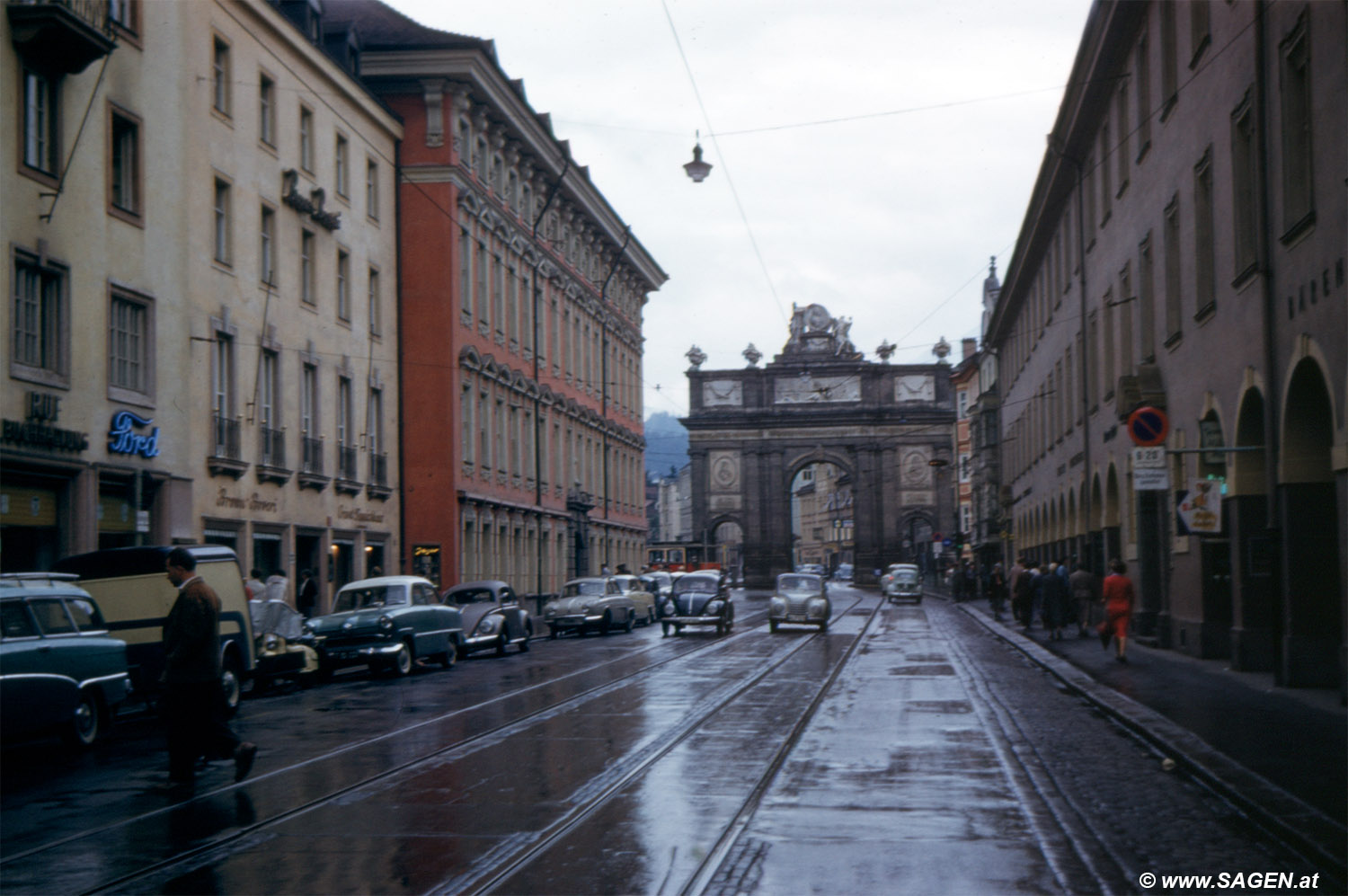 Innsbruck bei Regen