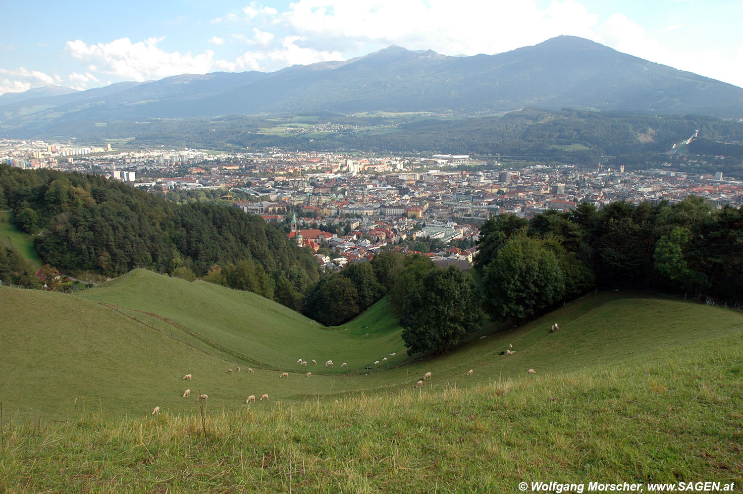 Innsbruck gegen Osten