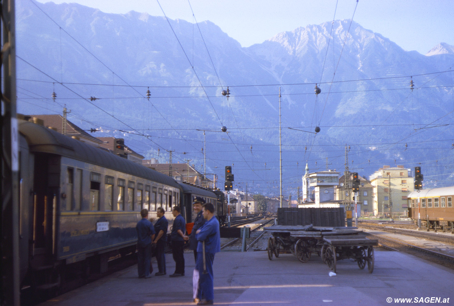 Innsbruck Hauptbahnhof 1963