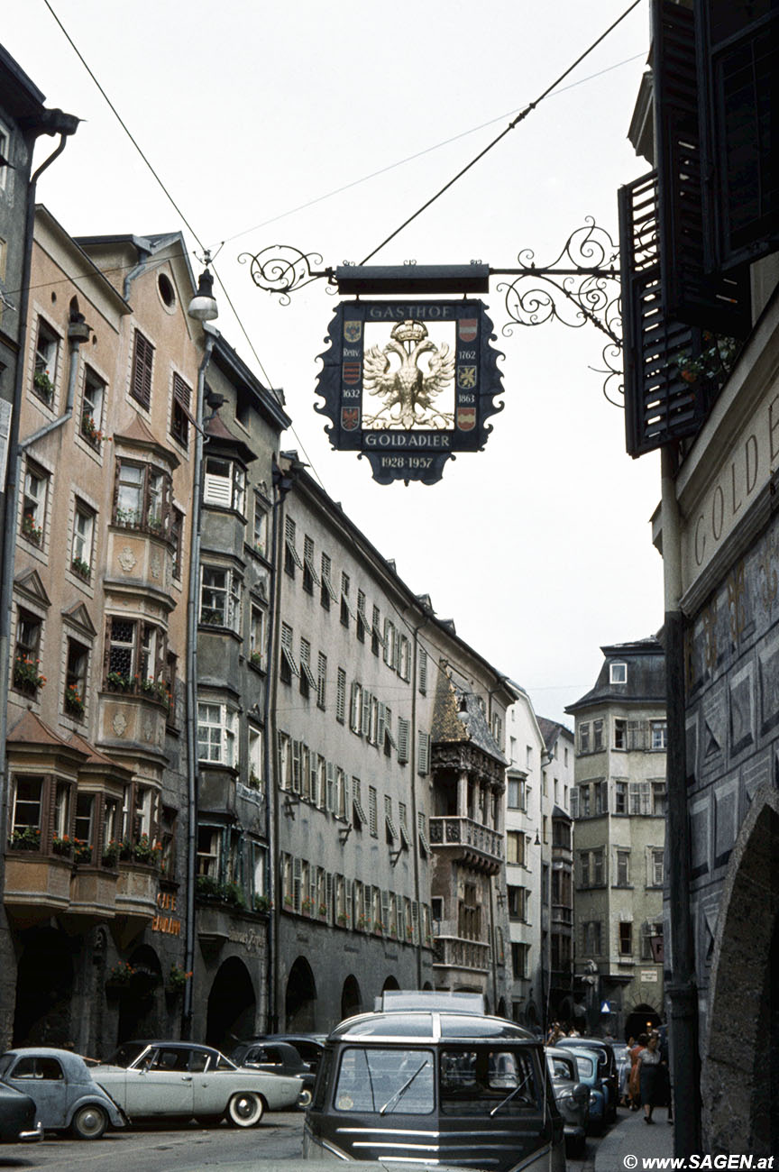 Innsbruck, Herzog-Friedrich-Straße, 1957