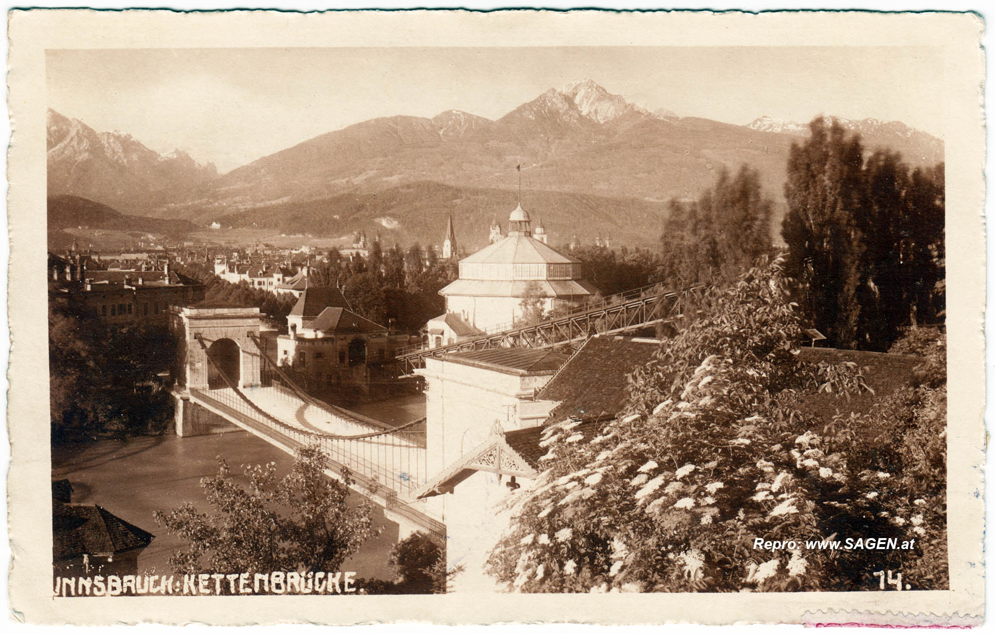 Innsbruck Kettenbrücke 1918