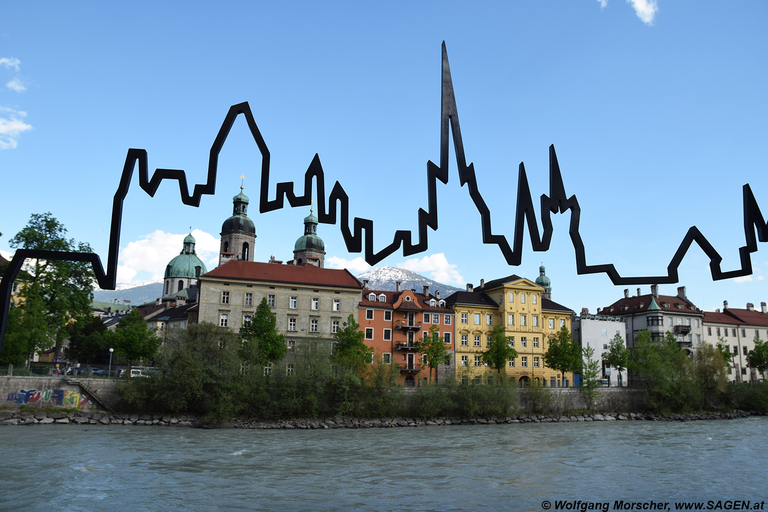 Innsbruck mit Kontur - Dürerblick