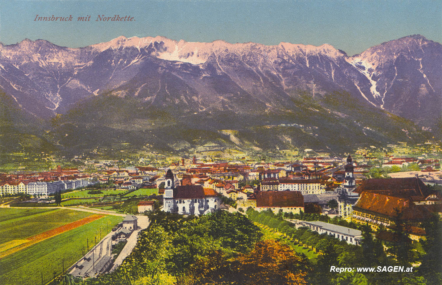 Innsbruck mit Nordkette