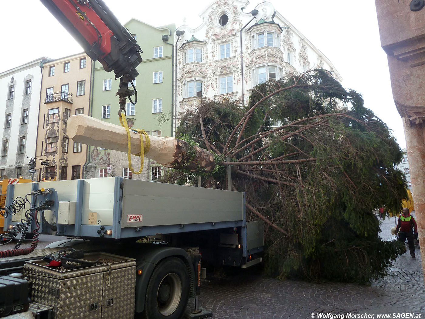 Innsbruck Weihnachtsbaum 2013