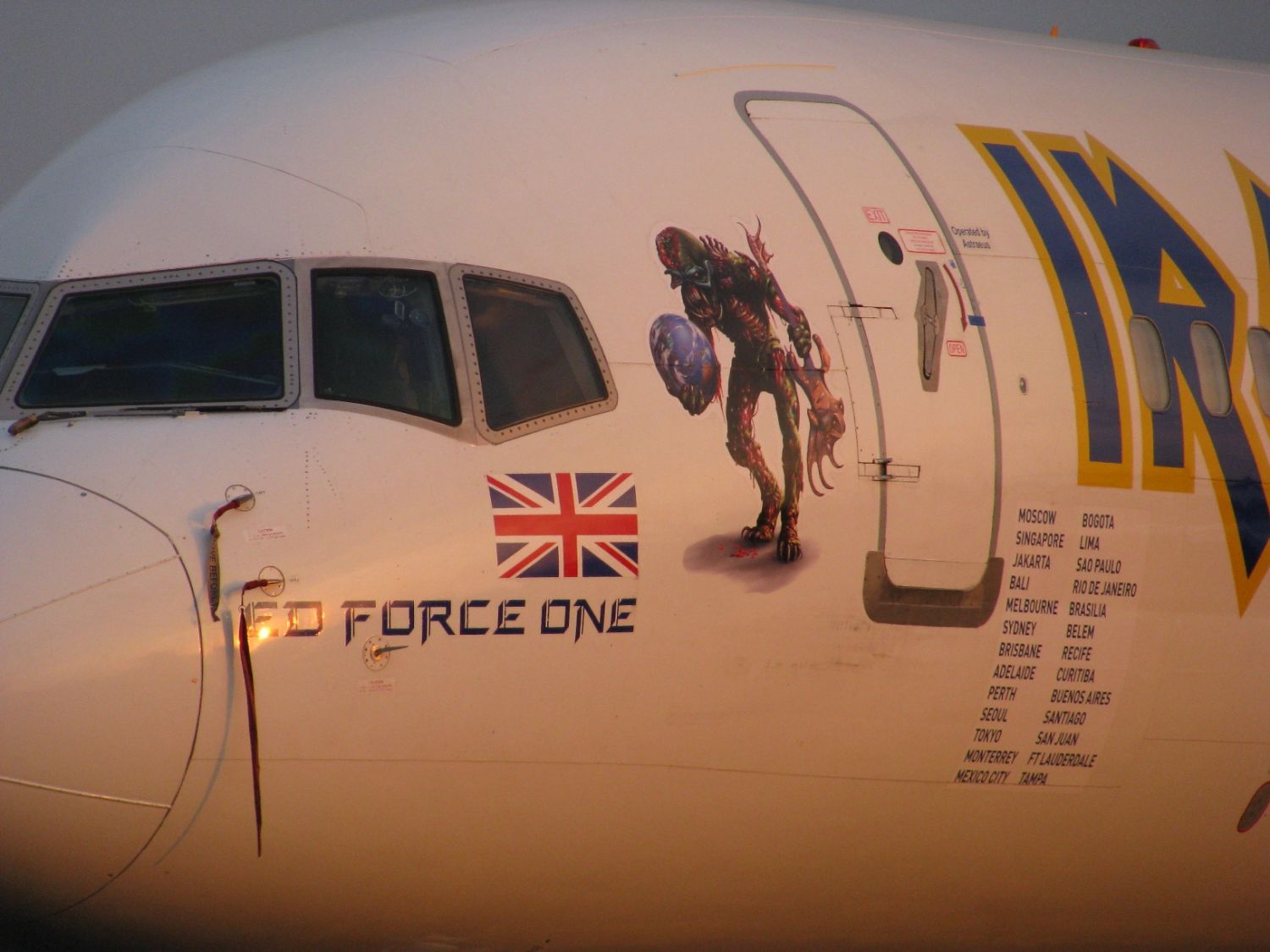 Iron-Maiden-Boeing 757