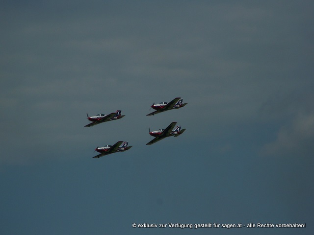 Italienische Kunstflugstaffel auf der ILA 2010