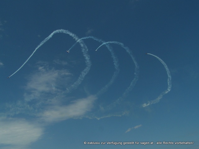 Italienische Kunstflugstaffel auf der ILA 2010