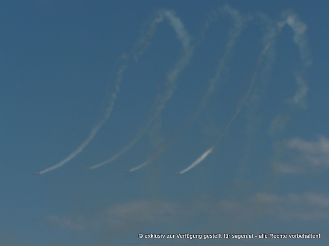 Italienische Kunstflugstaffel auf der ILA 2010