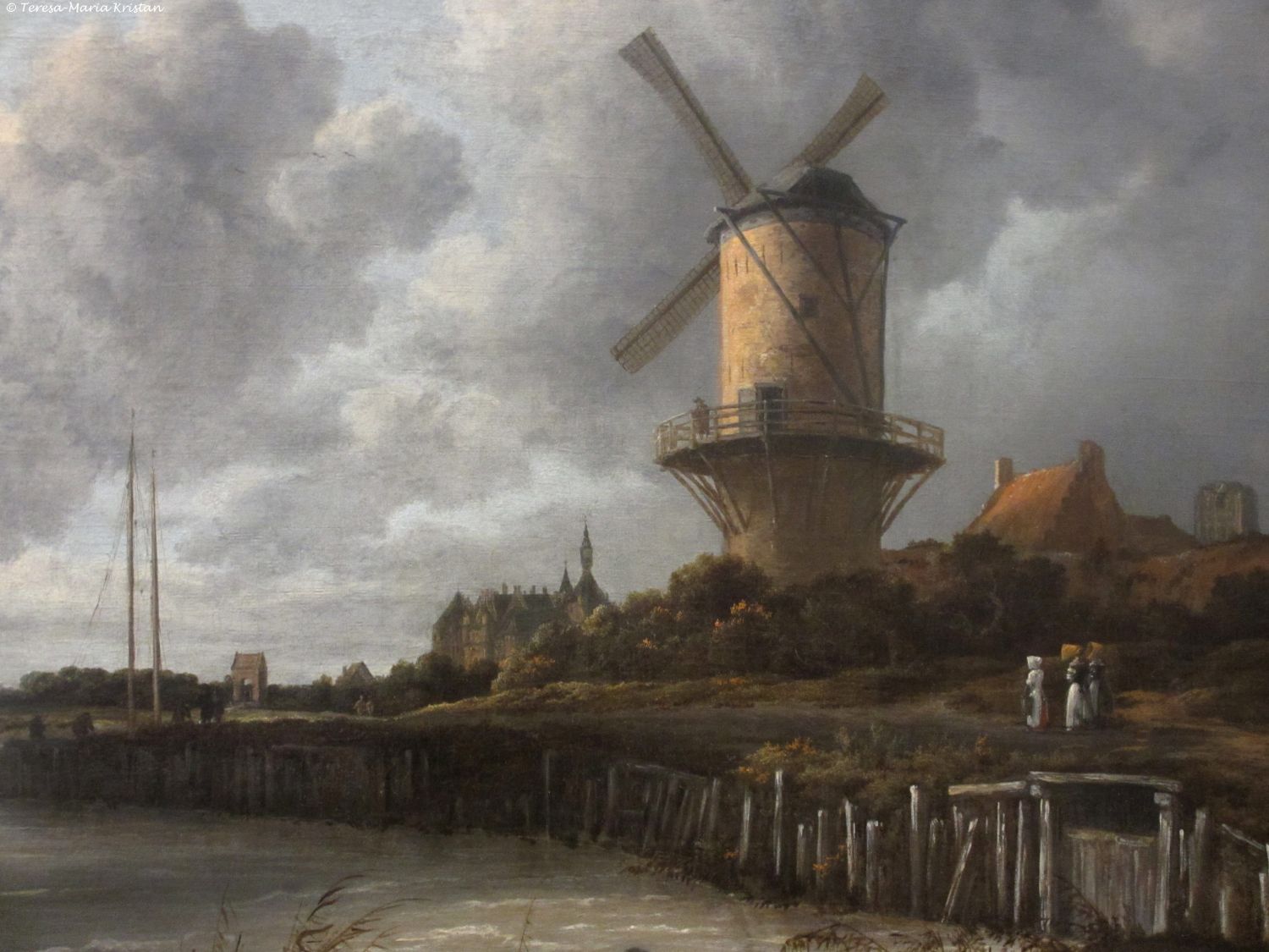 Jacob Izaaksoon van Ruisdael: Mühle von Wijk bij Duurstede 1670