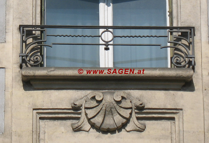 Jugendstilfenstergitter in Lausanne