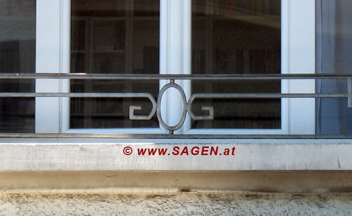 Jugendstilfenstergitter in Lausanne