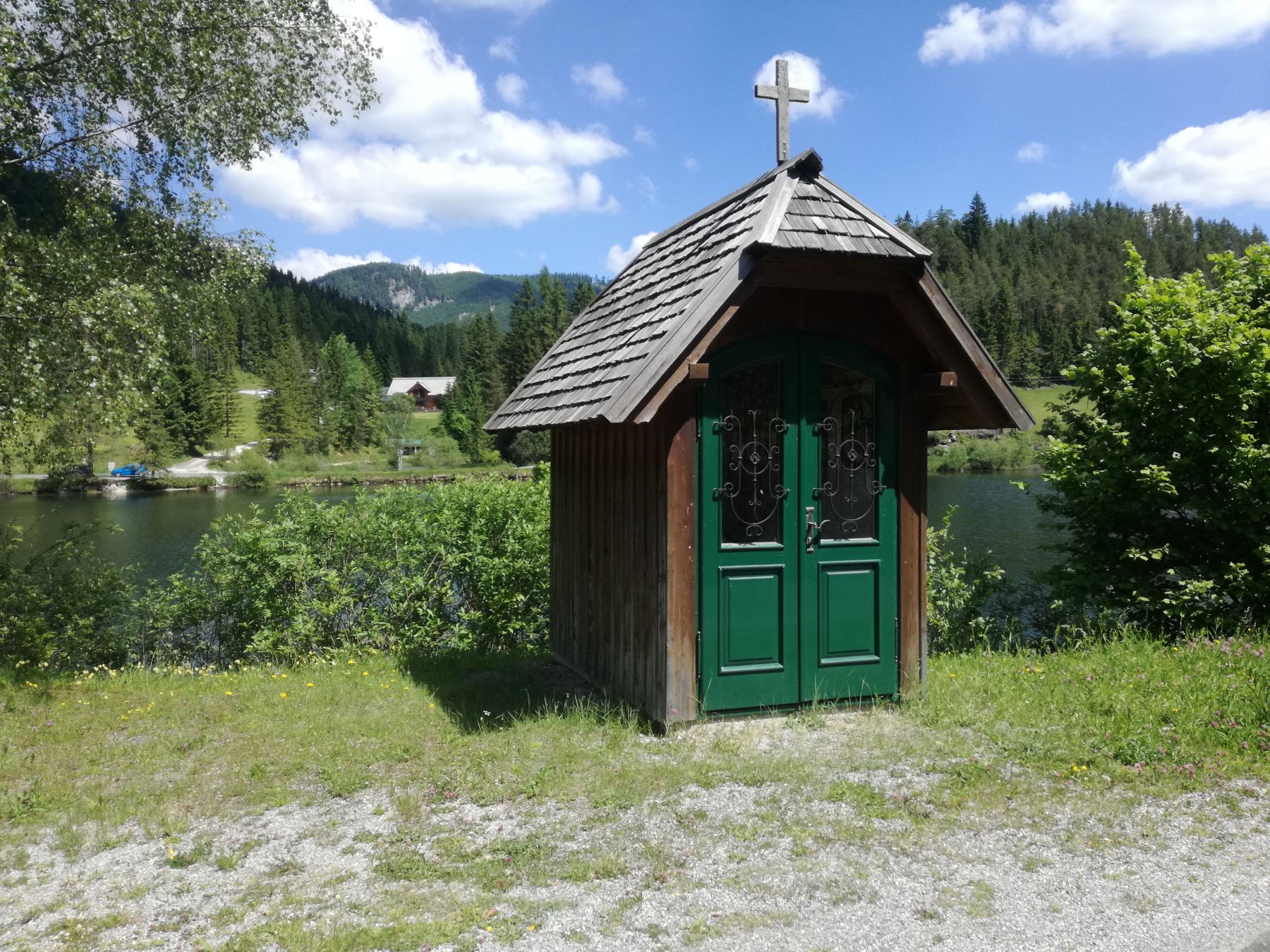 Kapelle am Hubertussee