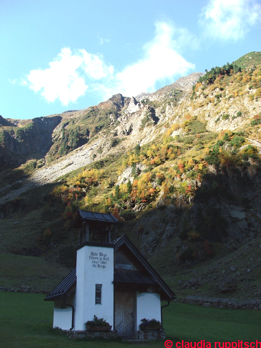 kapelle bei der stubaier bsuchalm