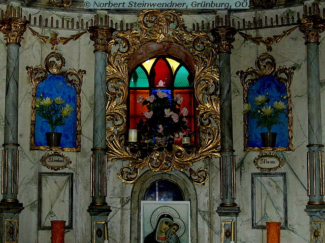 Kapelle Gmunden (2) Detail