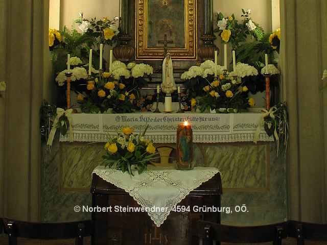 Kapelle Maria Ellend Altar