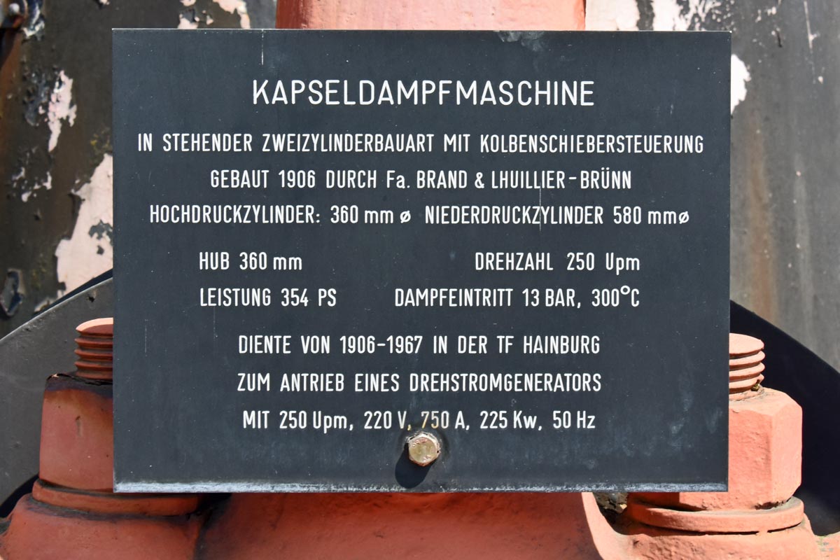 Kapseldampfmaschine