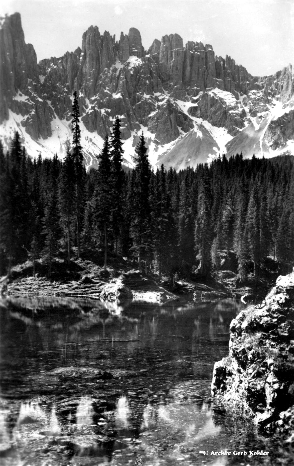 Karersee 1935