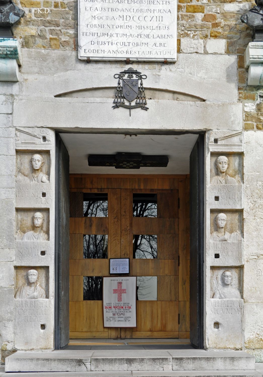 Kathedrale San Giusto (Triest) - Portal