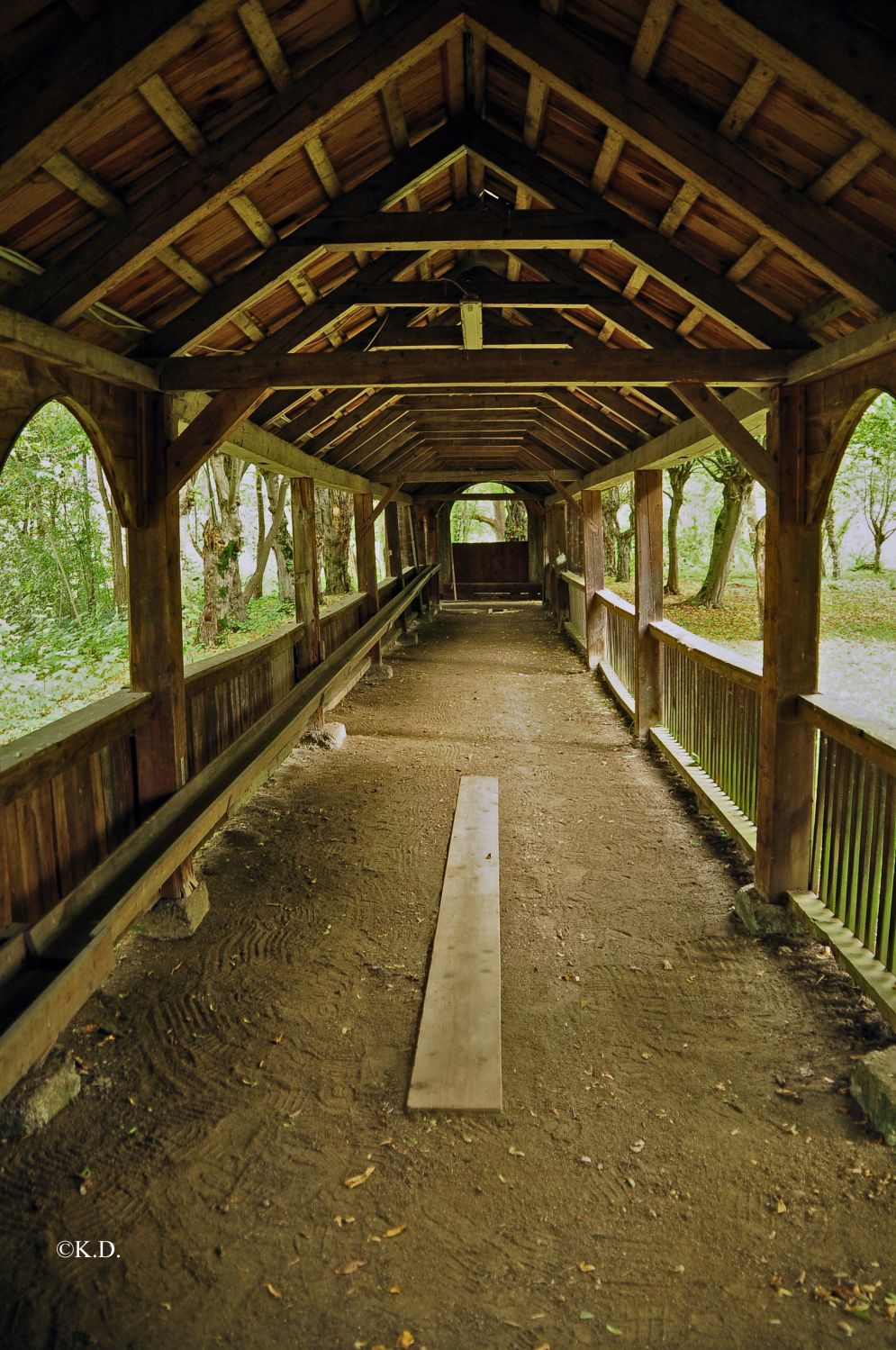 Kegelbahn von Schloss Pöckstein