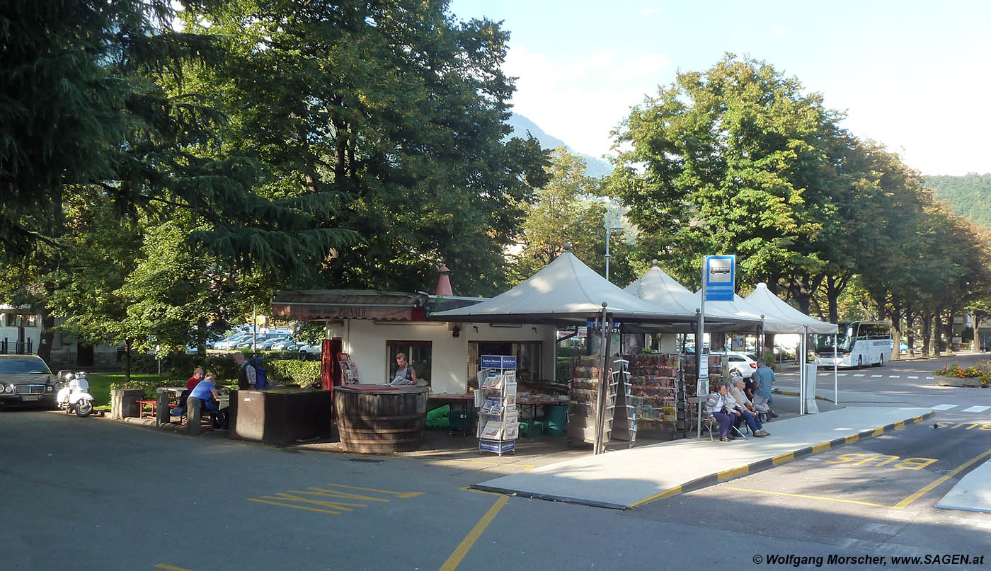 Kiosk Bahnhof Meran