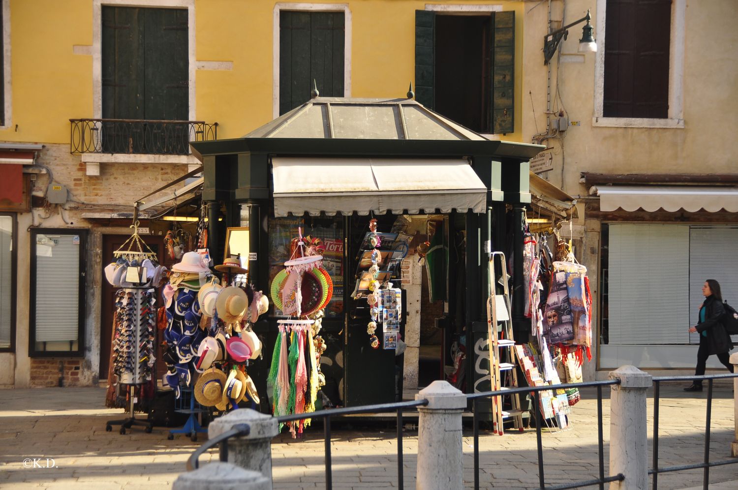 Kiosk in Venedig