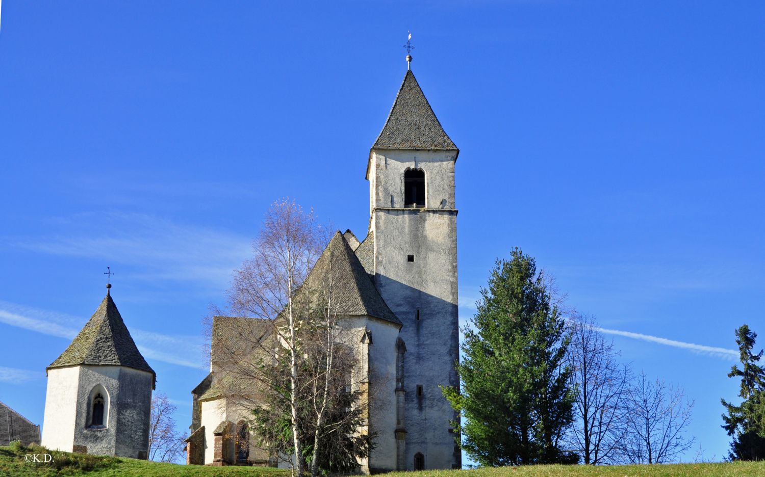 Kirche auf dem Magdalensberg (Kärnten)