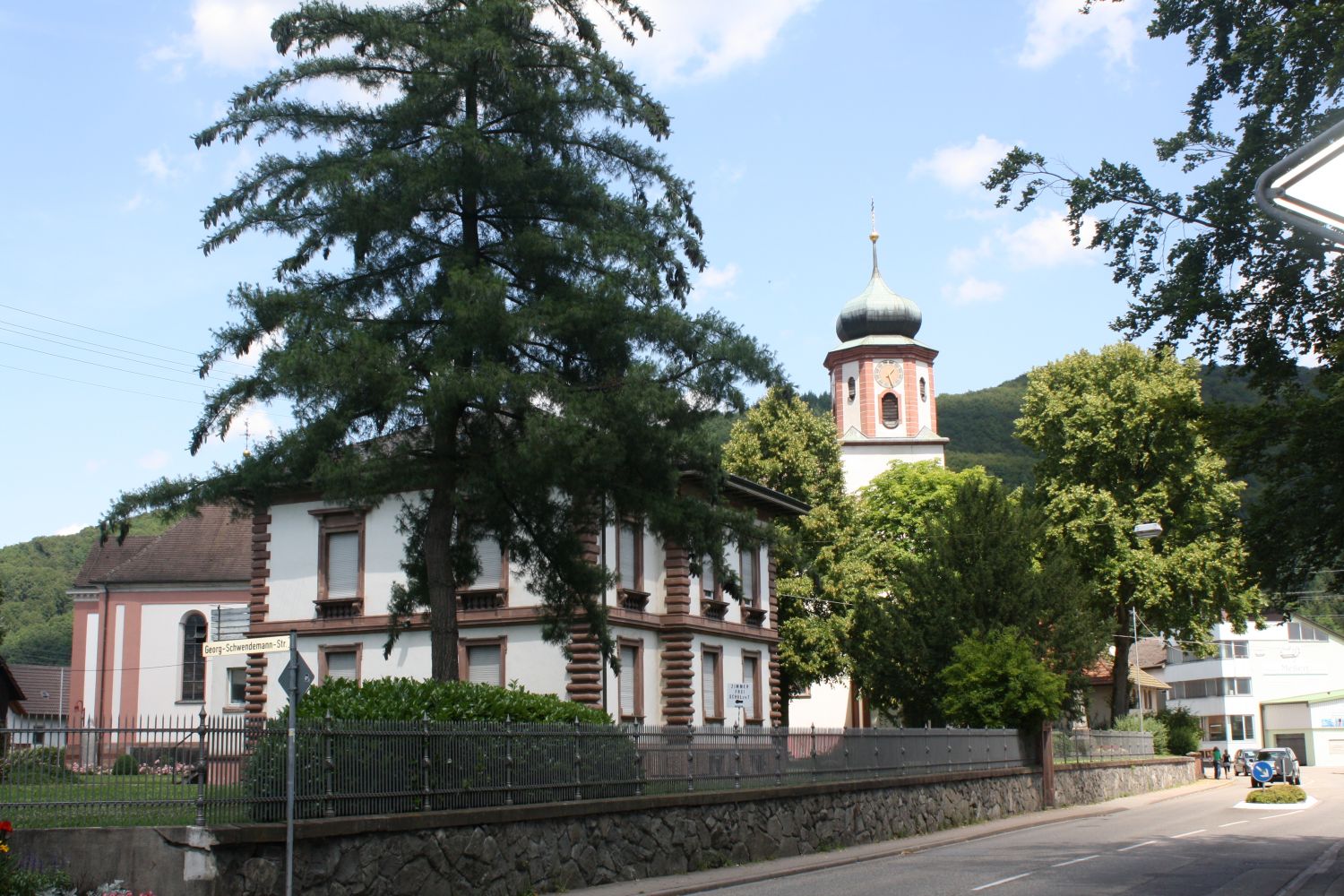 Kirche Heilig-Kreuz in Steinach im Kinzigtal / Schwarzwald