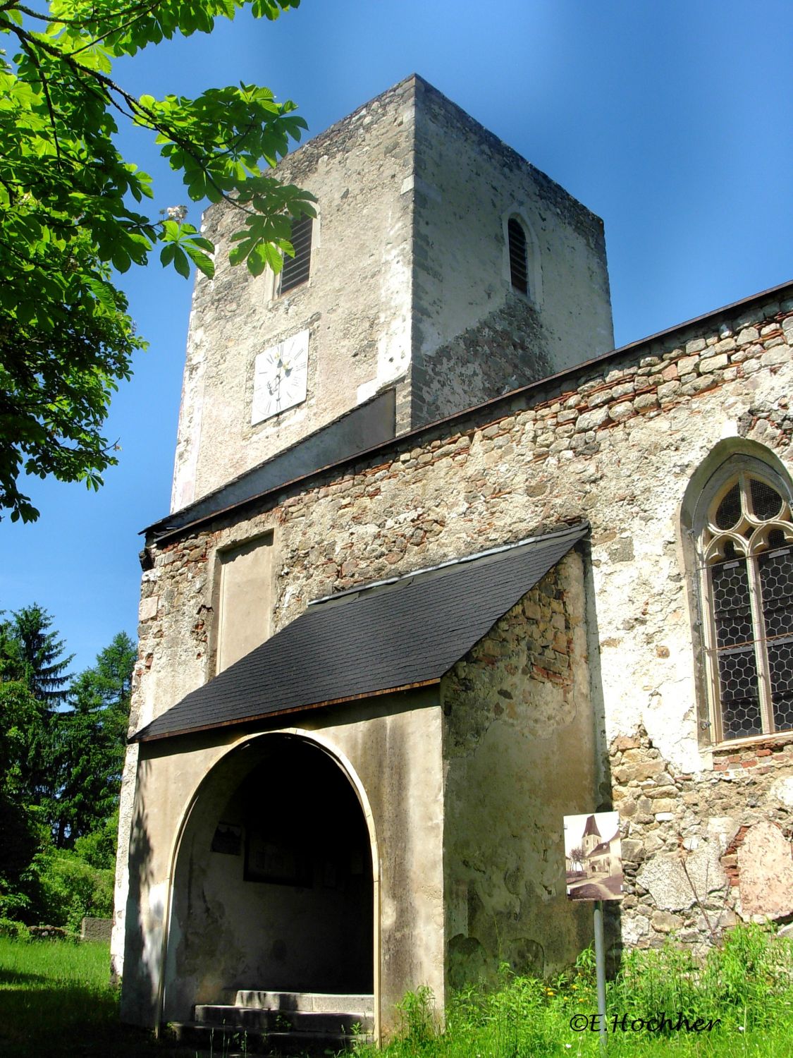 Kirche von Döllersheim im Waldviertel