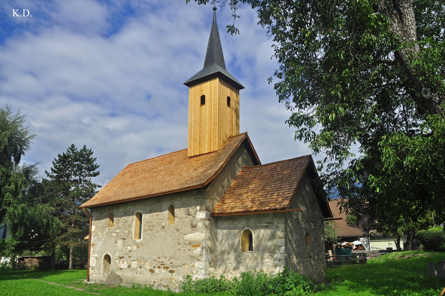 Kirche von Gratschach bei Villach