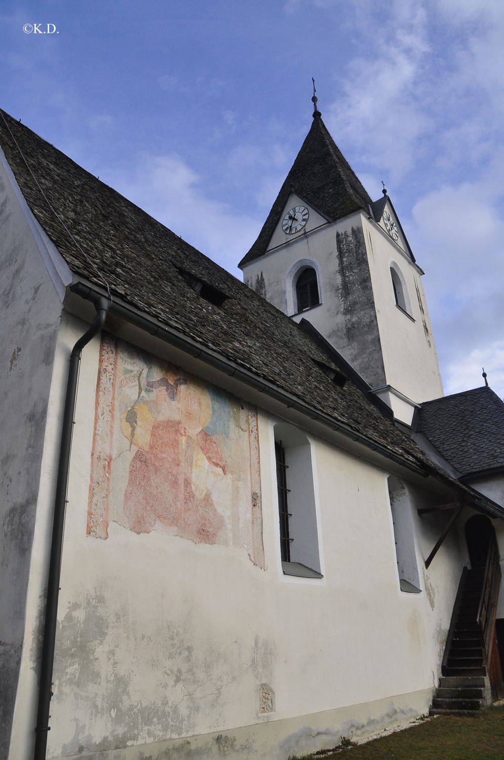 Kirche von Poggersdorf bei Klagenfurt