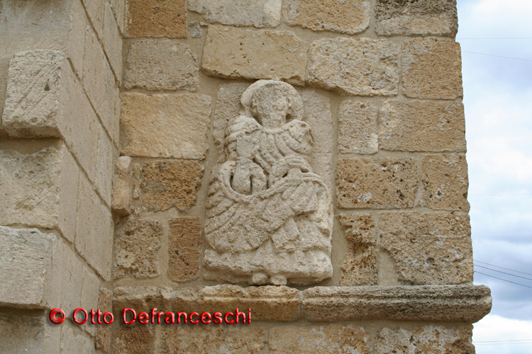 Kirche von Santa Maria d'Anglona (Matera/Basilicata/Italien).