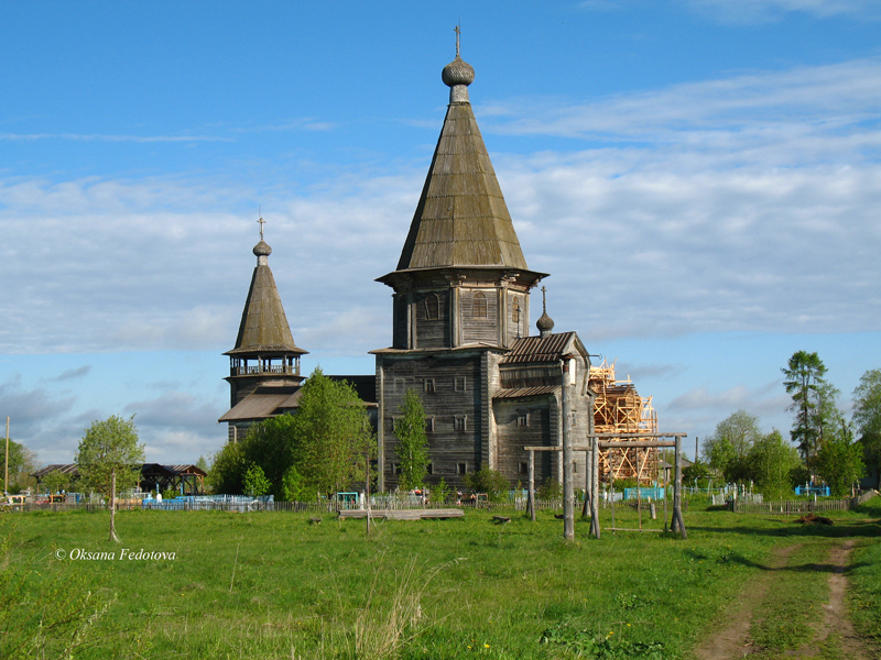 Kirchenensemble von Ljadiny