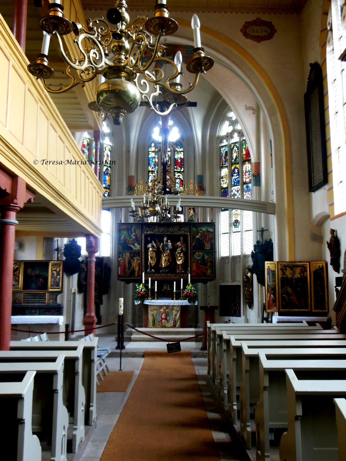 Kircheninnenraum St.Johannis Kirche, Johannisfriedhof (Nürnberg)