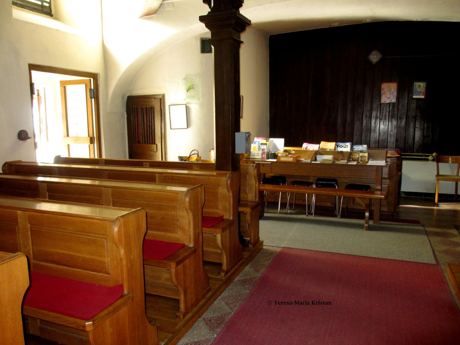 Kircheninnenraum Wallfahrtskirche Maria Raisenmarkt