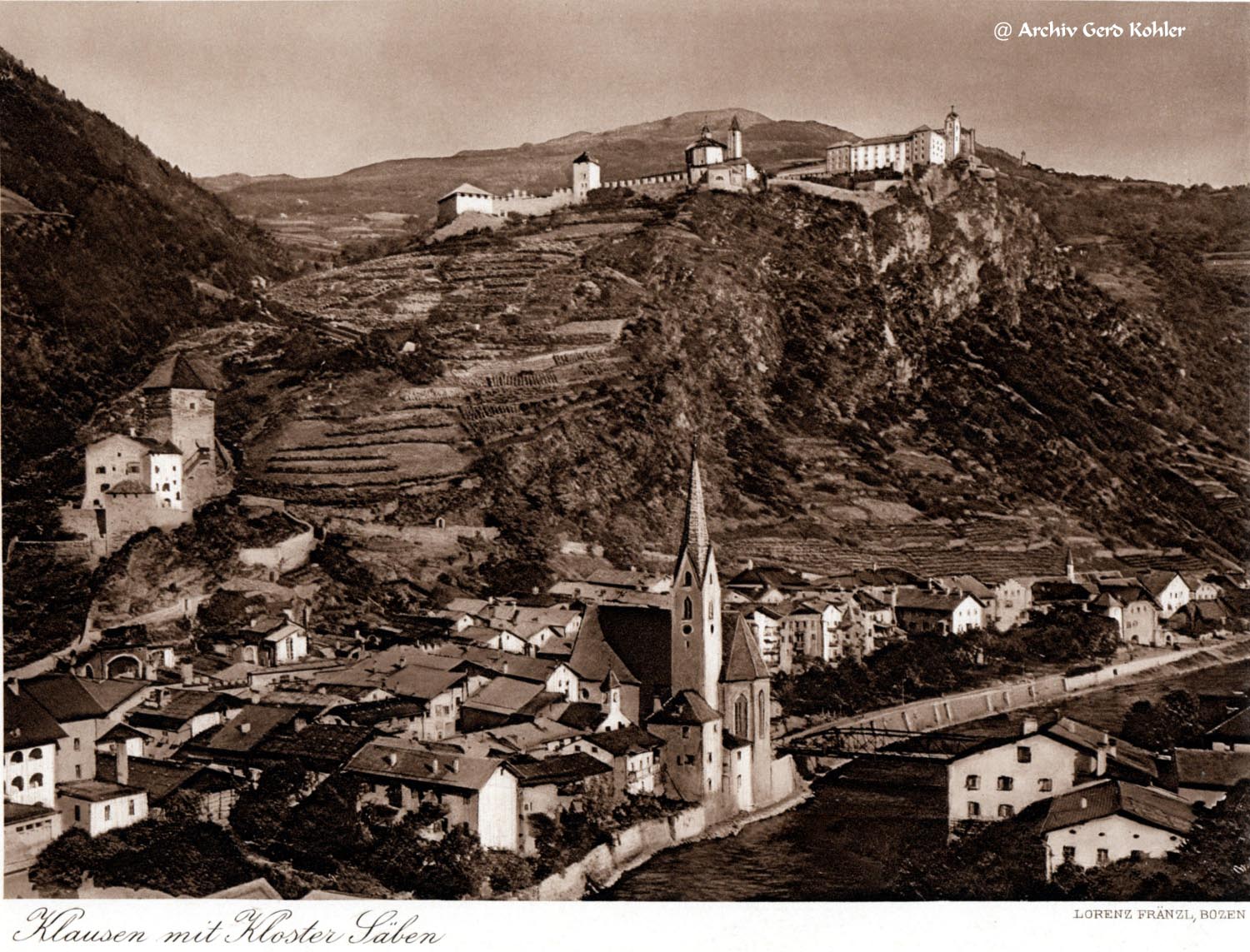 Klausen, Kloster Säben 1932