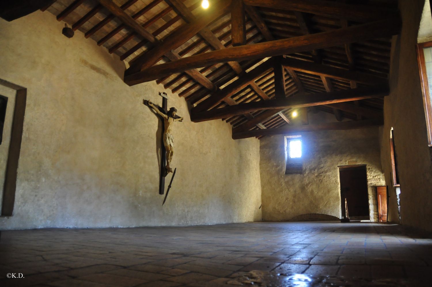 Kloster San Damiano in Assisi - Dormitorium der Klarissen