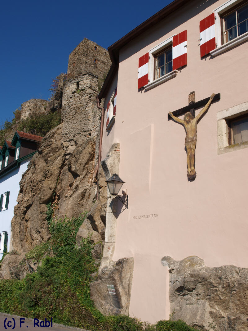 Kreuz beim Weissenkirchner Tor