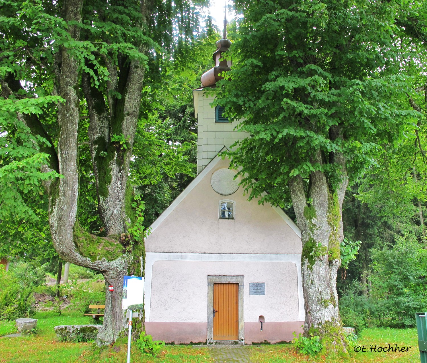 Kreuzstöckl oder Einsiedlerkreuz in Schönfeld im Waldviertel