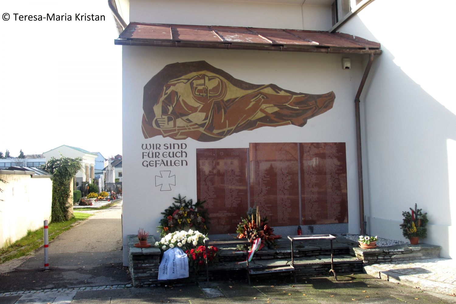 Kriegerdenkmal bei der Kirche St.Ruprecht, Klagenfurt