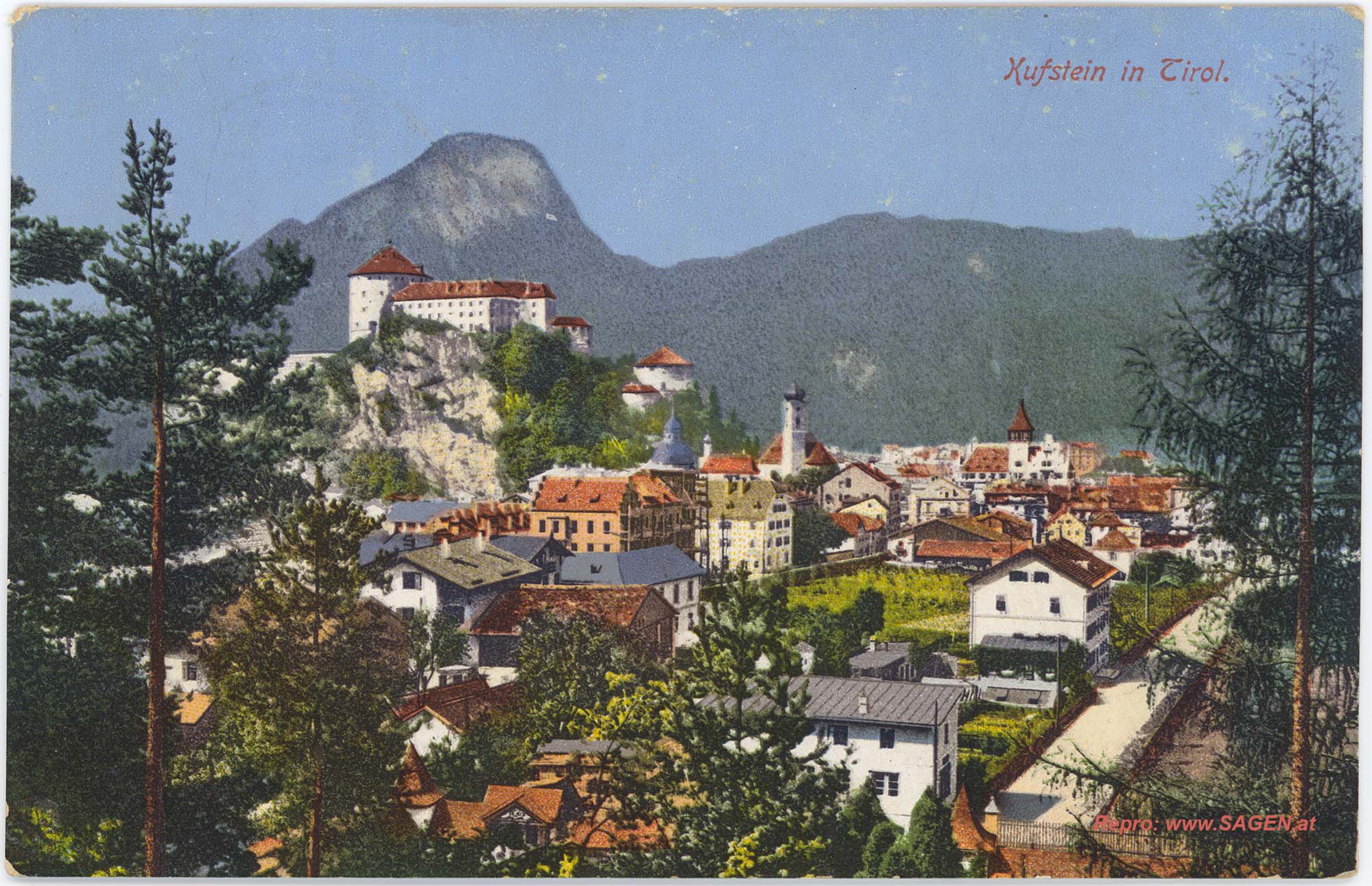 Kufstein in Tirol um 1919