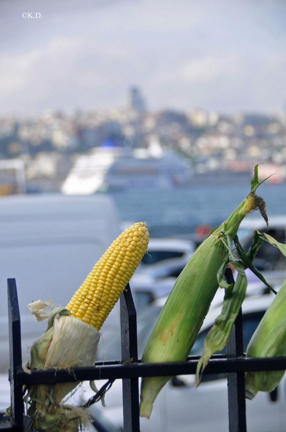 Kukuruzverkauf am Goldenen Horn