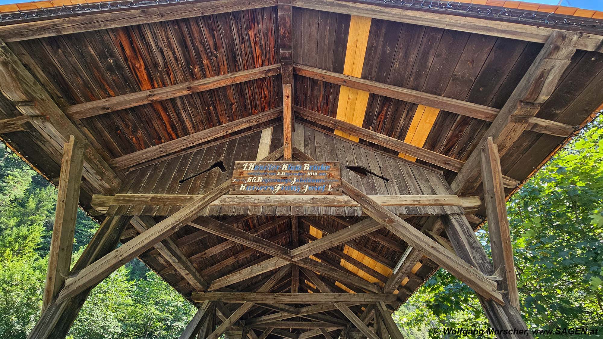 Kundler-Klamm-Brücke - Baudetail